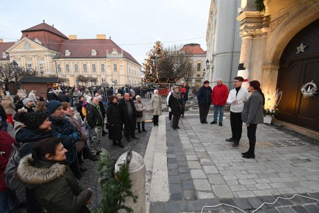 A Városháza is megnyitotta kapuit a látogatók előtt advent harmadik hétvégéjén